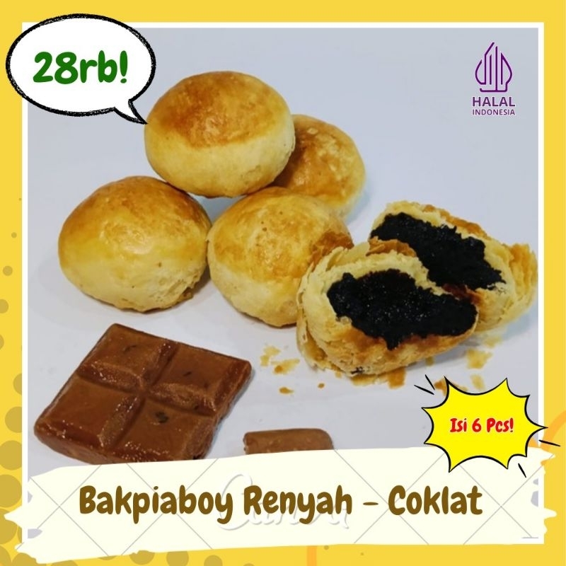 

Bakpia Premium Big Size - Bakpiaboy Renyah (6Pcs/300gr)