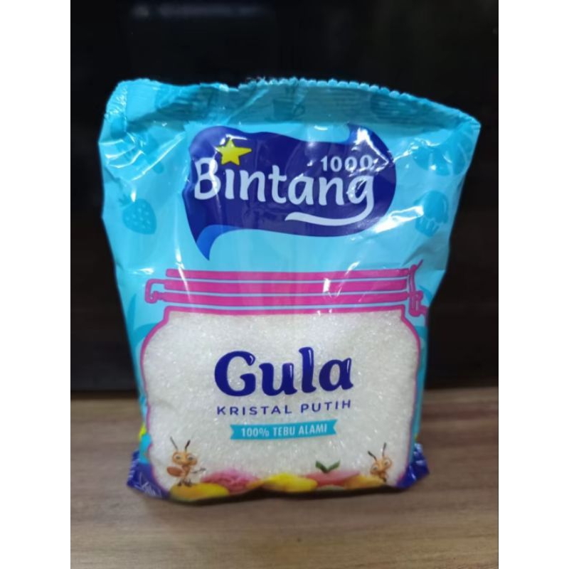 

Gula seribu bintang kemasan kecil 220gr