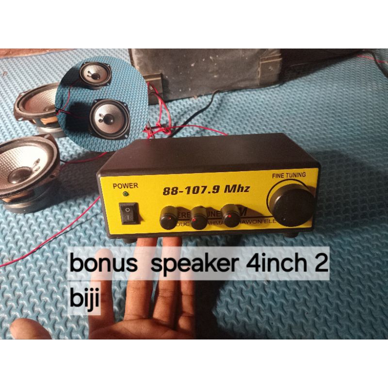 Radio tuner fm ampli