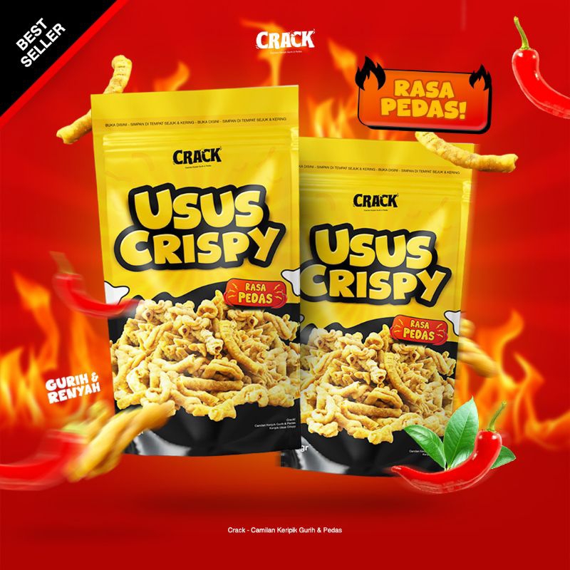 

Usus Crispy - Pedas Hot