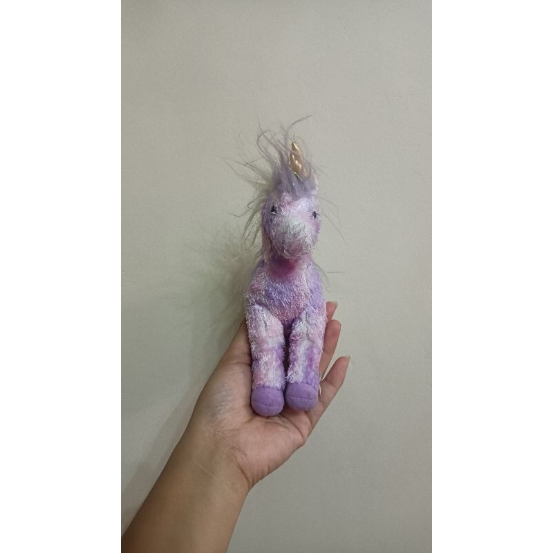 Boneka Kuda Ungu Rainbow TY Ori (Rare) Langka