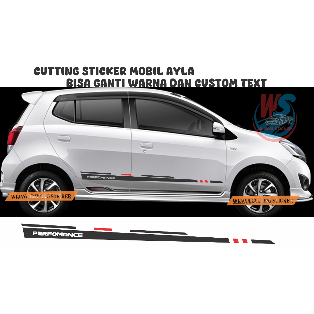 sticker ayla sticker mobil stiker mobil ayla  STICKER MOBIL AYLA