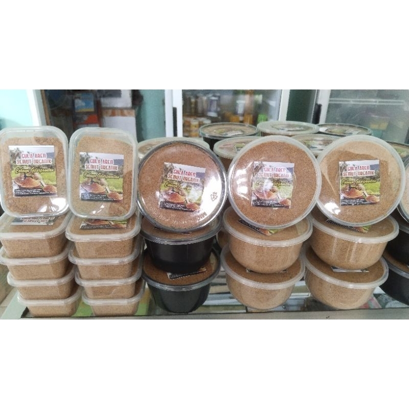 

Gula aren semut organik kemasan 300 gram Thinwall atau poach