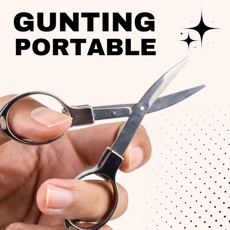 

Gunting Stainless Portable Perlengkapan Haji & Umroh