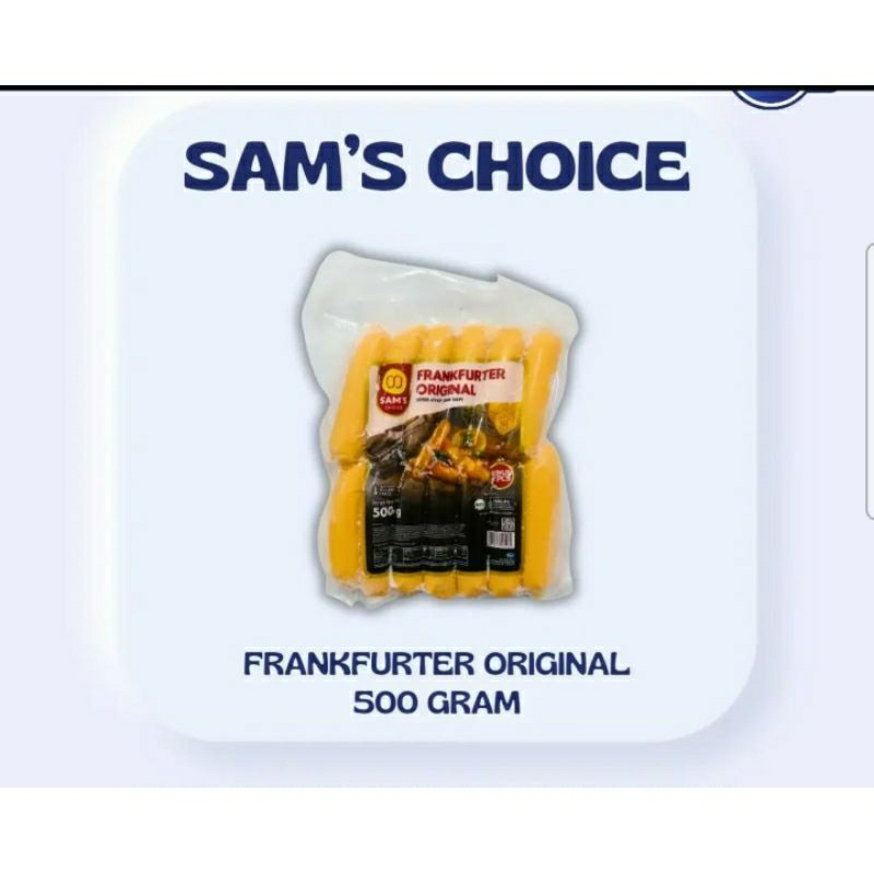 

Sam's Choice - Frankfurter Original 500 Gram