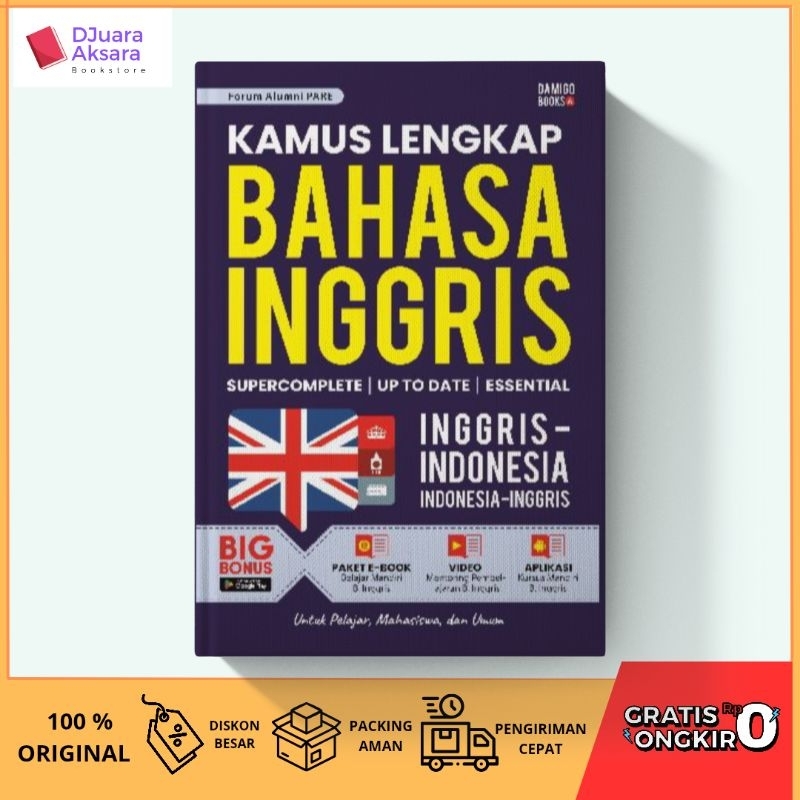 Kamus bahasa inggris - Kamus Lengkap Bahasa Inggris