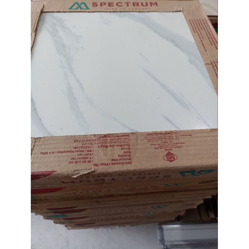 KERAMIK LANTAI 40x40 UBIN SPECTRUM BOX SABANG GREY KERAMIK ESTETIK MEWAH SIMPEL renovasi rumah