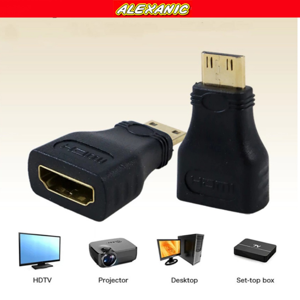 Converter HDMI to Mini HDMI | Connector HDTV to Mini HDMI | Converter HDMI ke Mini HDMI | HDTV to Mi
