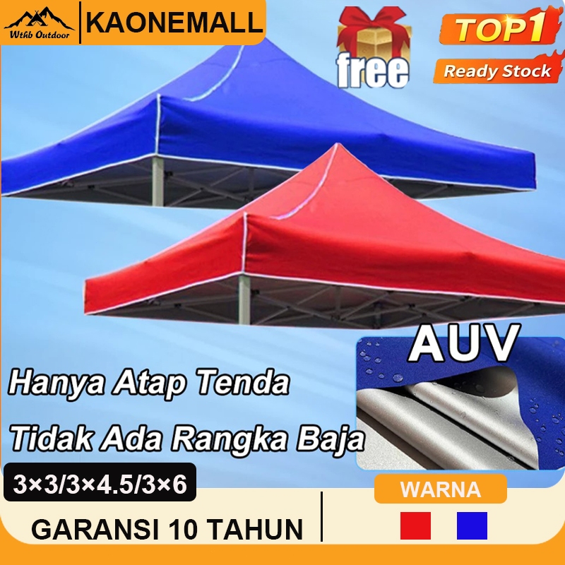 Tenda Lipat Terpal Atap Tenda Bazar Anti Air / Panas Import Atap/Lapisan AUV