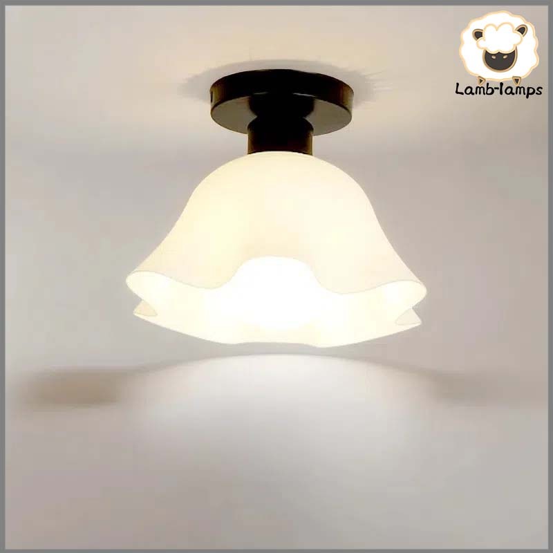 Lampu teras rumah modern Lampu lorong bunga aesthetic Lampu hias plafon koridor Lampu plafon minimal