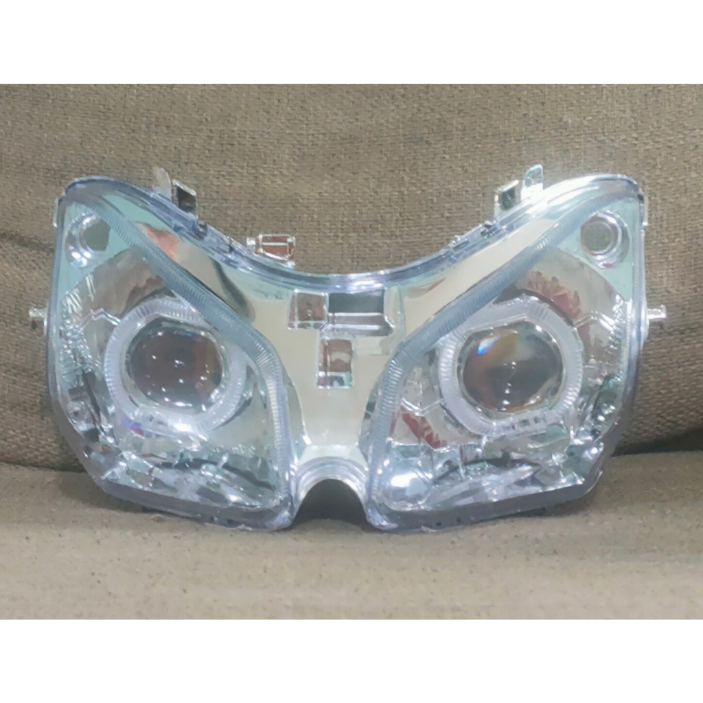 PROMO CUCI GUDANG 1 SET REVEKTOR LAMPU DEPAN MOTOR VARIO 110 KARBU + 2PIS LAMPU BILED/REVEKTOR BILED