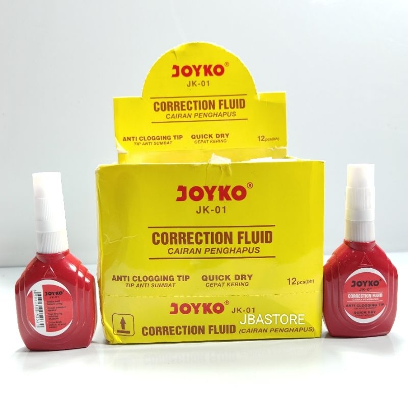 

1 Pcs Tipex Cair Joyko JK-01 Correction Fluid
