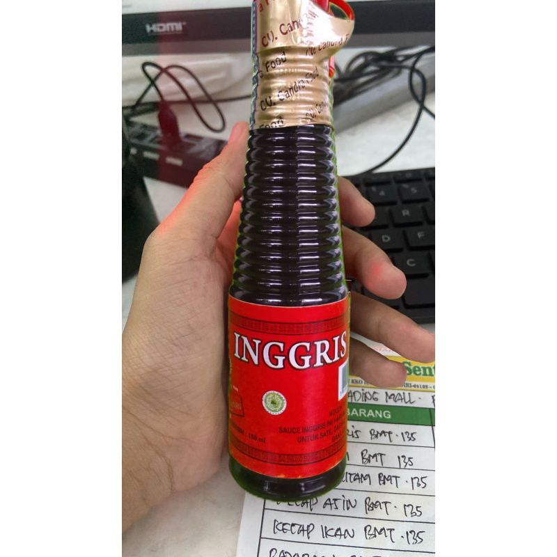

KECAP INGGRIS cap Bunga Matahari 135 ml