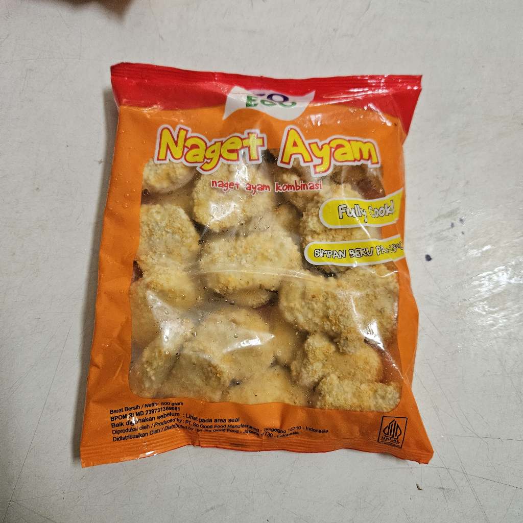 

So Eco Chicken Nugget 500 gram