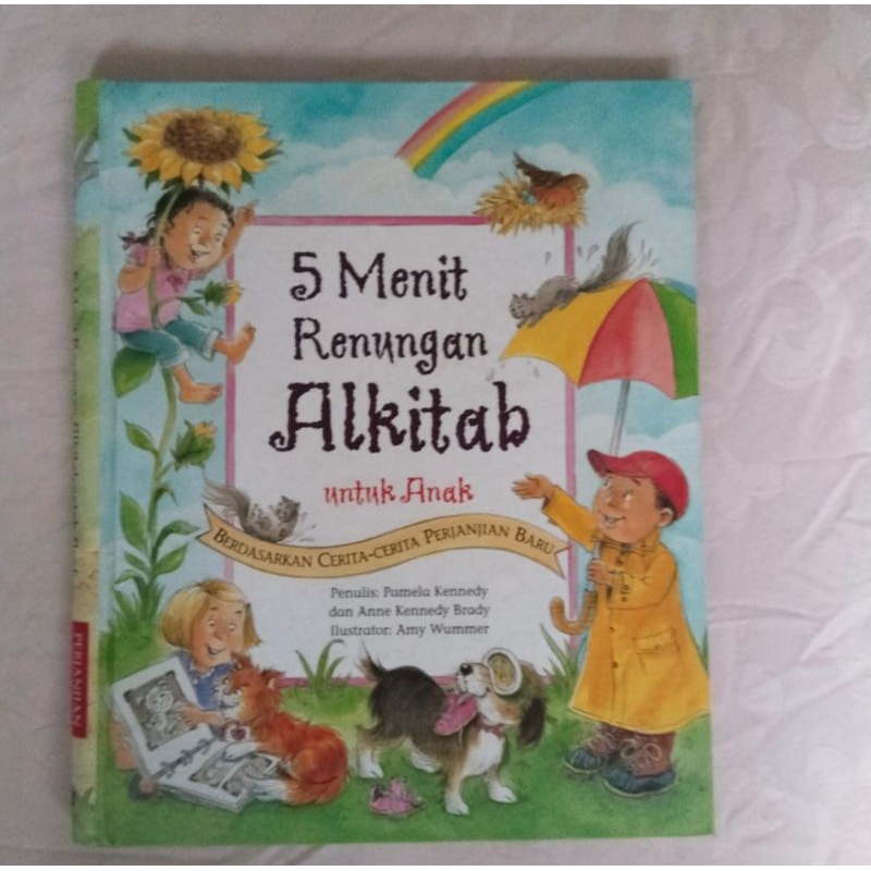 Preloved Buku 5 Menit Renungan Alkitab Untuk Anak Pamela Kennedy Original