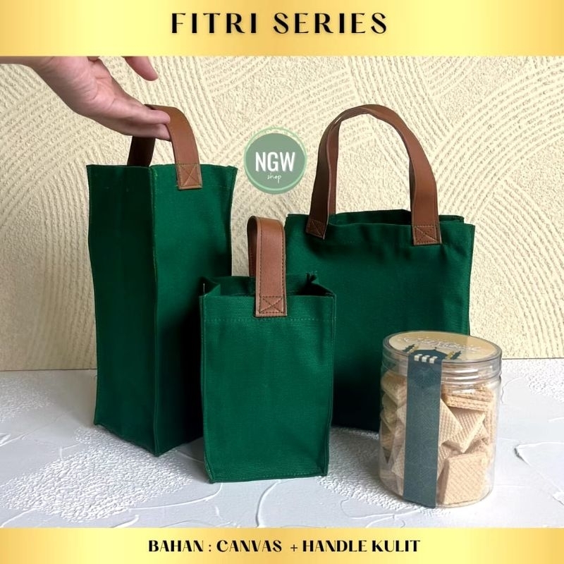 

Tas Canvas Hampers Cantik Murah