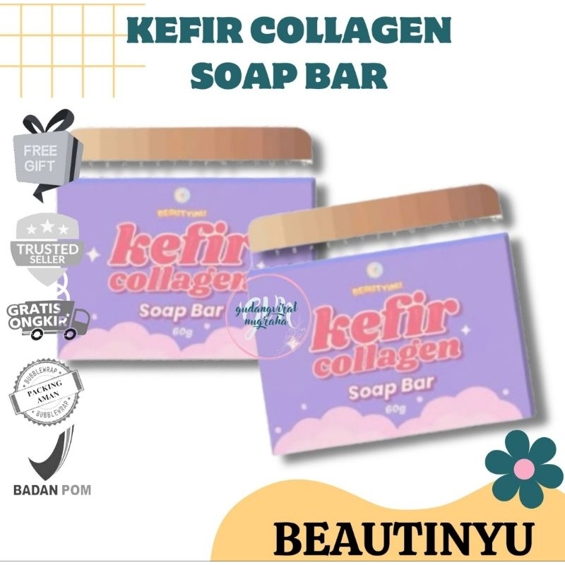 ~GVN~ SABUN KEFIR COLLAGEN BEAUTYINU SOAP BAR KEFIR COLLAGEN