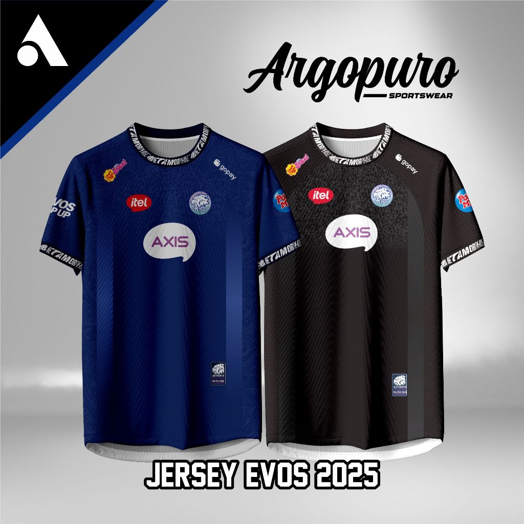Jersey Evos Esports Terbaru 2025 Baju Kaos Game Evos