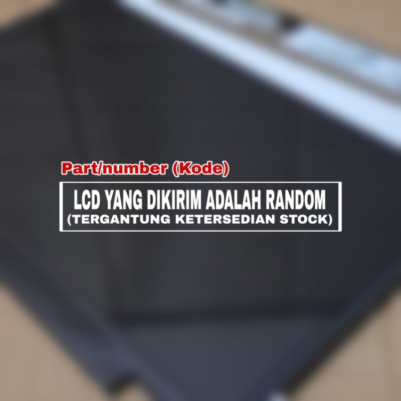 LCD Laptop cocok untuk Type model NT140WHM-N43 NT140WHM-N34 NT140WHM-N46/N61 - Resolusi HD 1366x768