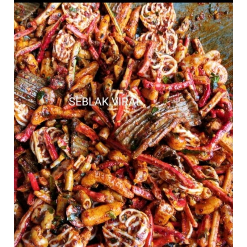 

seblak mix campuran pedas daun jeruk terlaris isi 1000gr.1kg