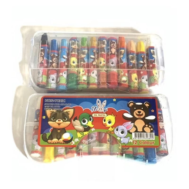 

Oil Pastel Crayon Usagi 12 Warna Set 1 Pack