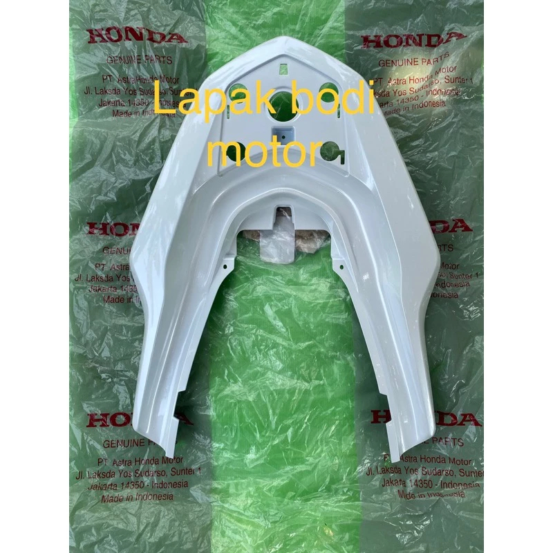Cover grab rail cover behel belakang pcx 160 K1Z Semua warna Original honda Putih Glossy