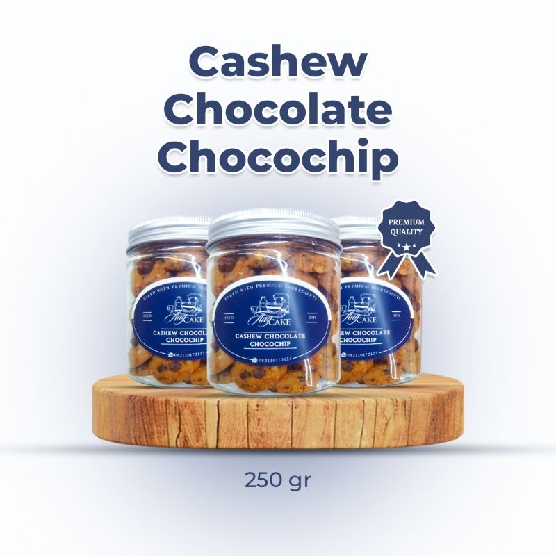 

AngCake Cashew Chocolate Chip - Cookies Premium Full Wysman Butter (250g)