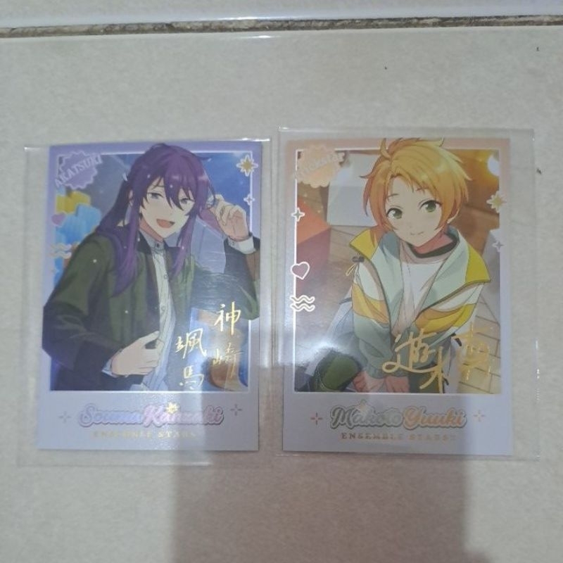 ensemble stars enstars cn heartbeat polaroid makoto yuuki souma kanzaki