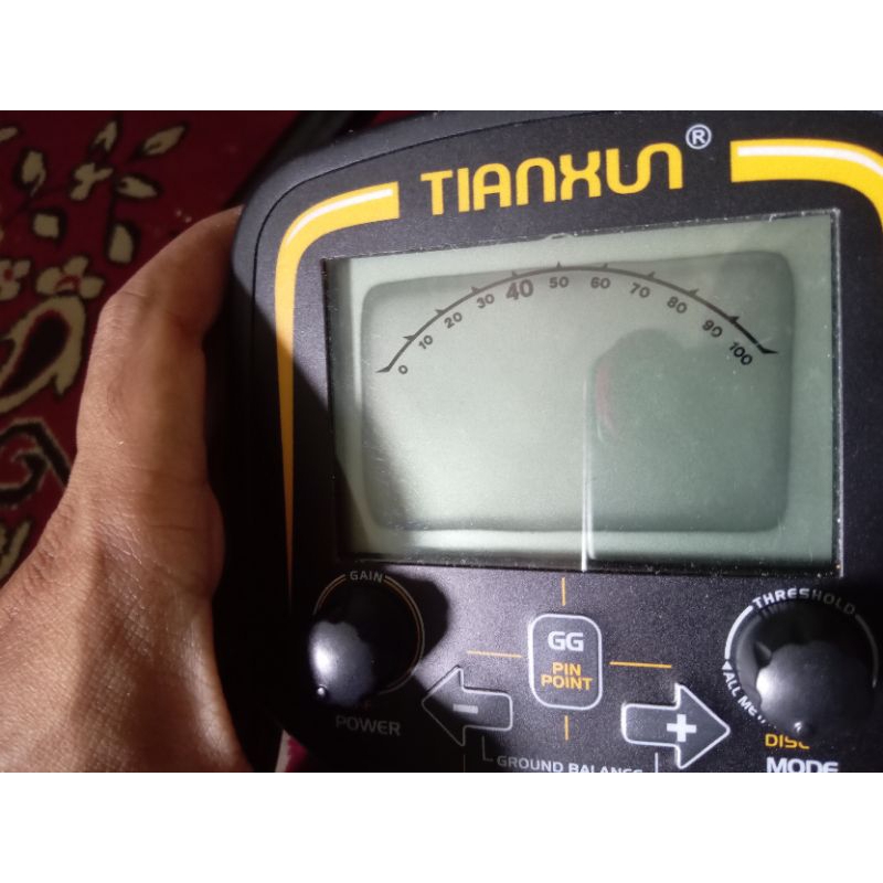 metal detektor tx850 old second fullset alat pencari emas