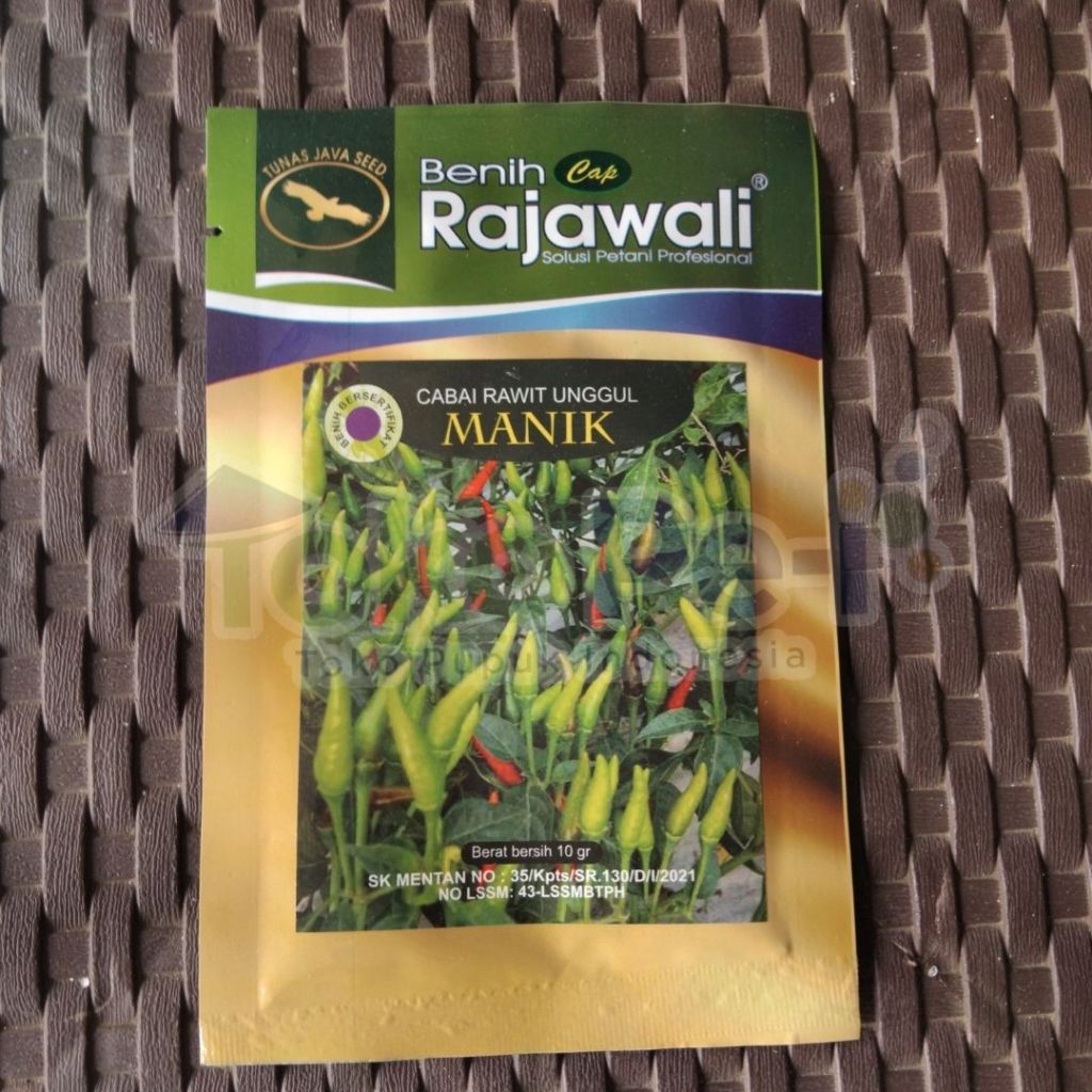 Benih Cabe Rawit Unggul MANIK 10gr
