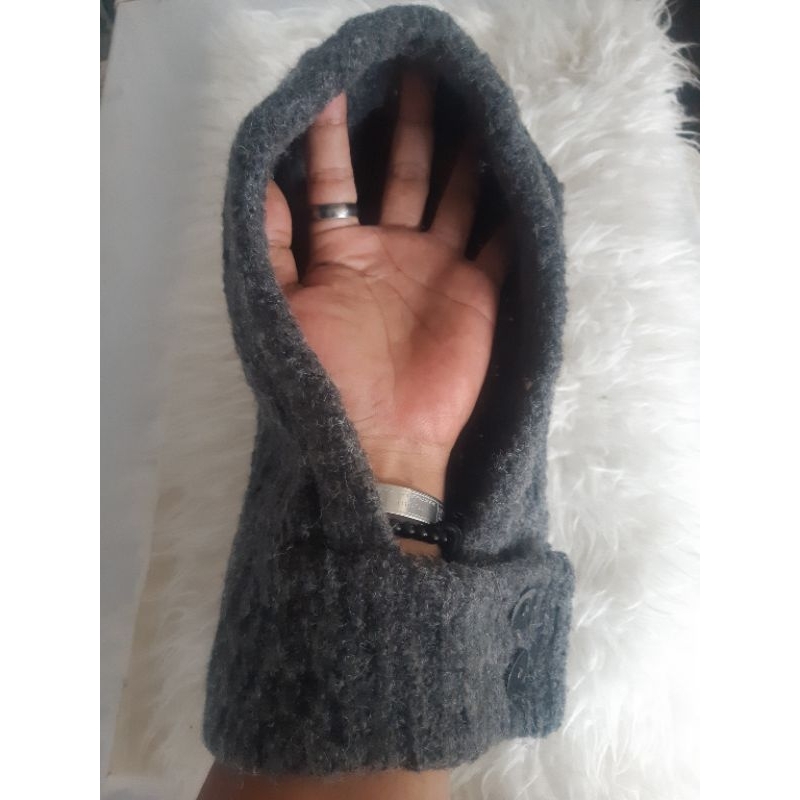 Topi Wol Buat Tambahan Jakt yg Tifak Berhoodie Bekas Second Preloved