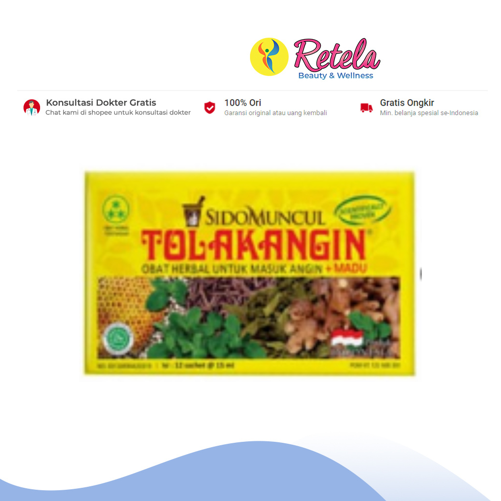 

Tolak Angin Cair Plus Madu 15 ml / Box