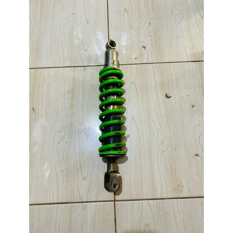 Monoshock klx bf se warna hijau original copotan motor
