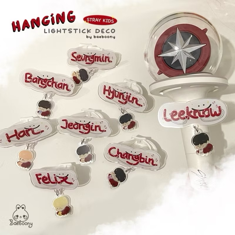 Hanging Lightstick deco ls hiasan ls Straykids SKZ ENHA ENHYPEN