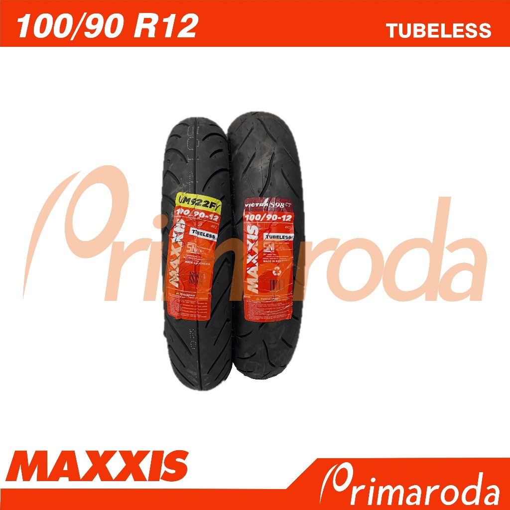Ban Depan Honda All New Scoopy Tubeless Maxxis 100/90 Ring 12
