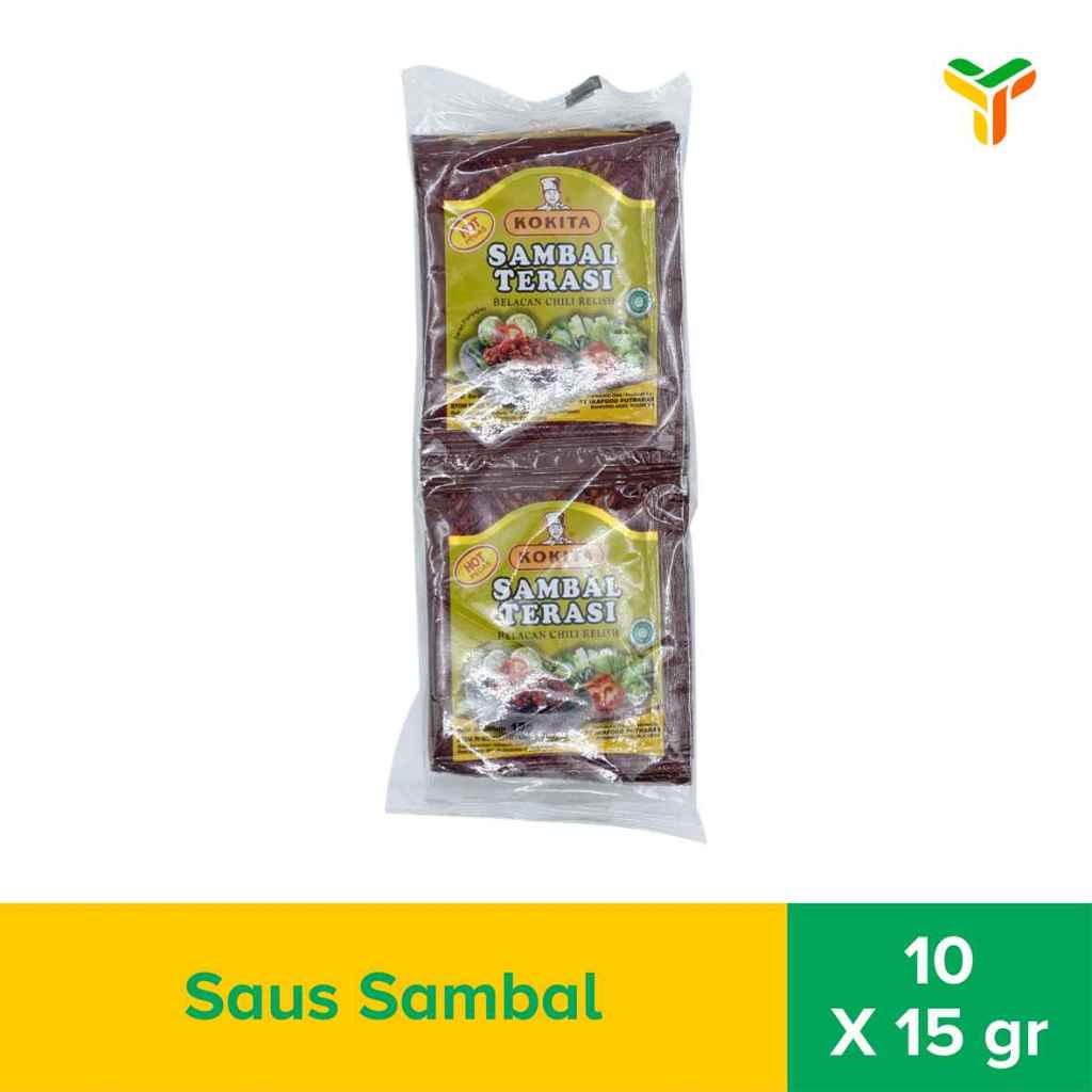 

Kokita Sambal Terasi Pedas 10X15Gr