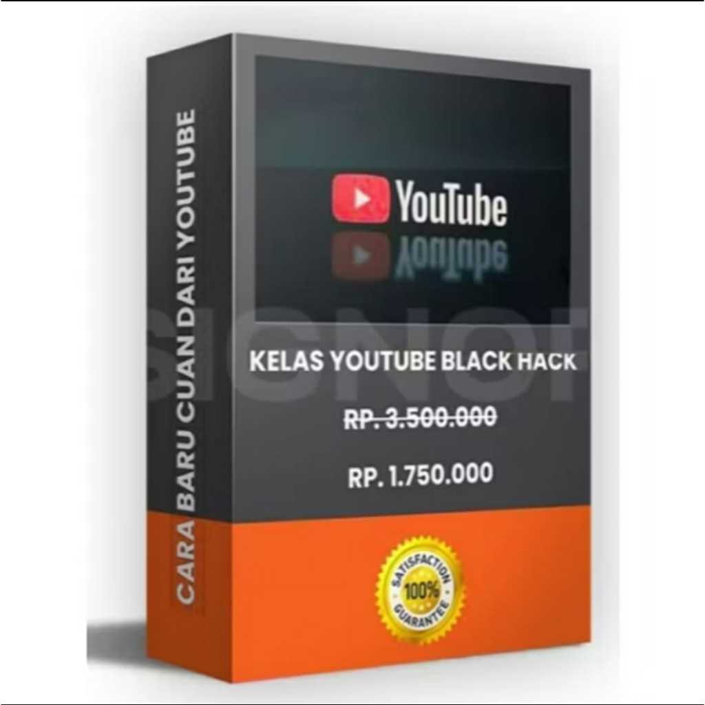 (28) Kelas Youtube Black Hack - Cuan Cara Baru Dari Youtube