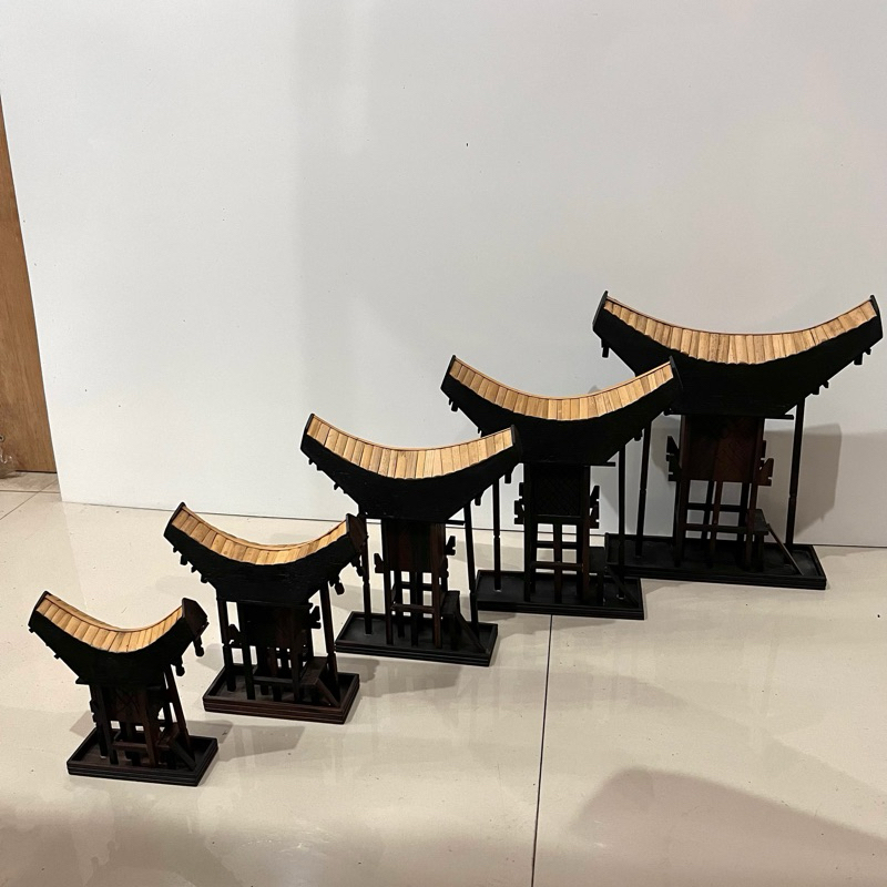 Miniatur Rumah Adat Toraja | Kerajinan tangan khas Toraja