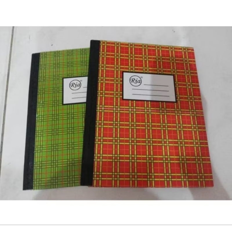 

Buku Tulis Quarto Hardcover 100lbr Ria