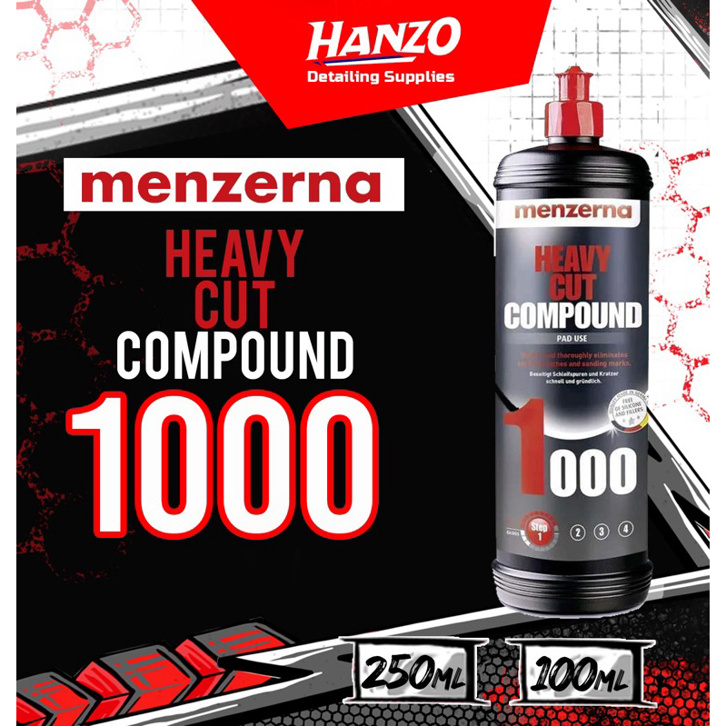 Menzerna 1000 repack 100ml 250ml