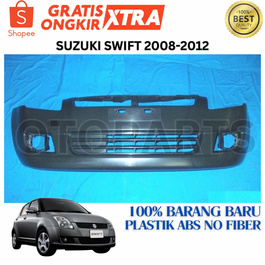 BUMPER BEMPER DEPAN SUZUKI SWIFT 2006-2008-2010-2012 GEN 1 BARU IMPOR