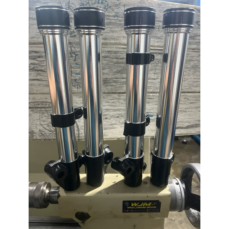 Tabung Shock Depan Honda Beat Vario 125 Original Bubut Kilap Custom Bottom Sok Depan Premium