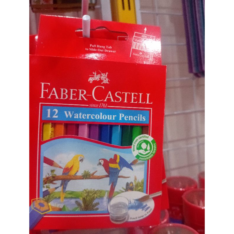 

FABERCASTELL WATERCOLOUR PENSIL PAROT 12