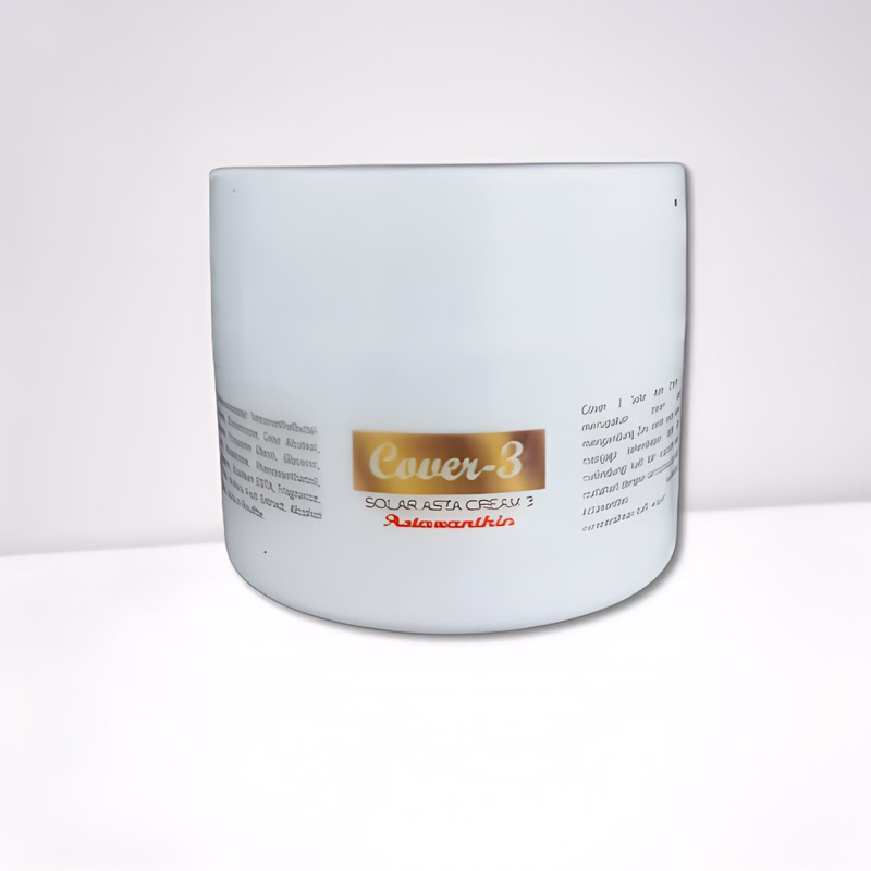 COVER 3 Solar Protection Asta Astaxanthin Dull Skin 30 10gr / Cover 3 Sunscreen SPF 30