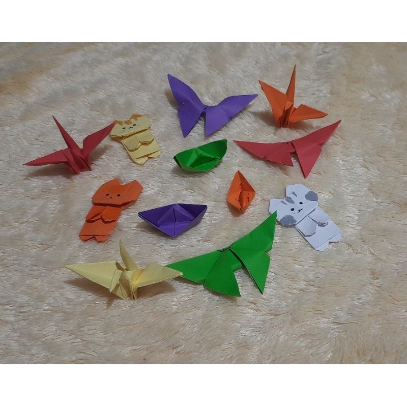

Min Beli 10 !! Origami/HandCraft Asli/Kerajinan Kertas Lipat/