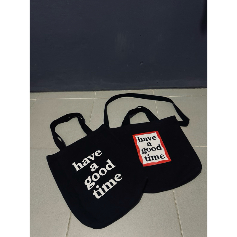 HAVE A GOOD TIME TOTEBAG