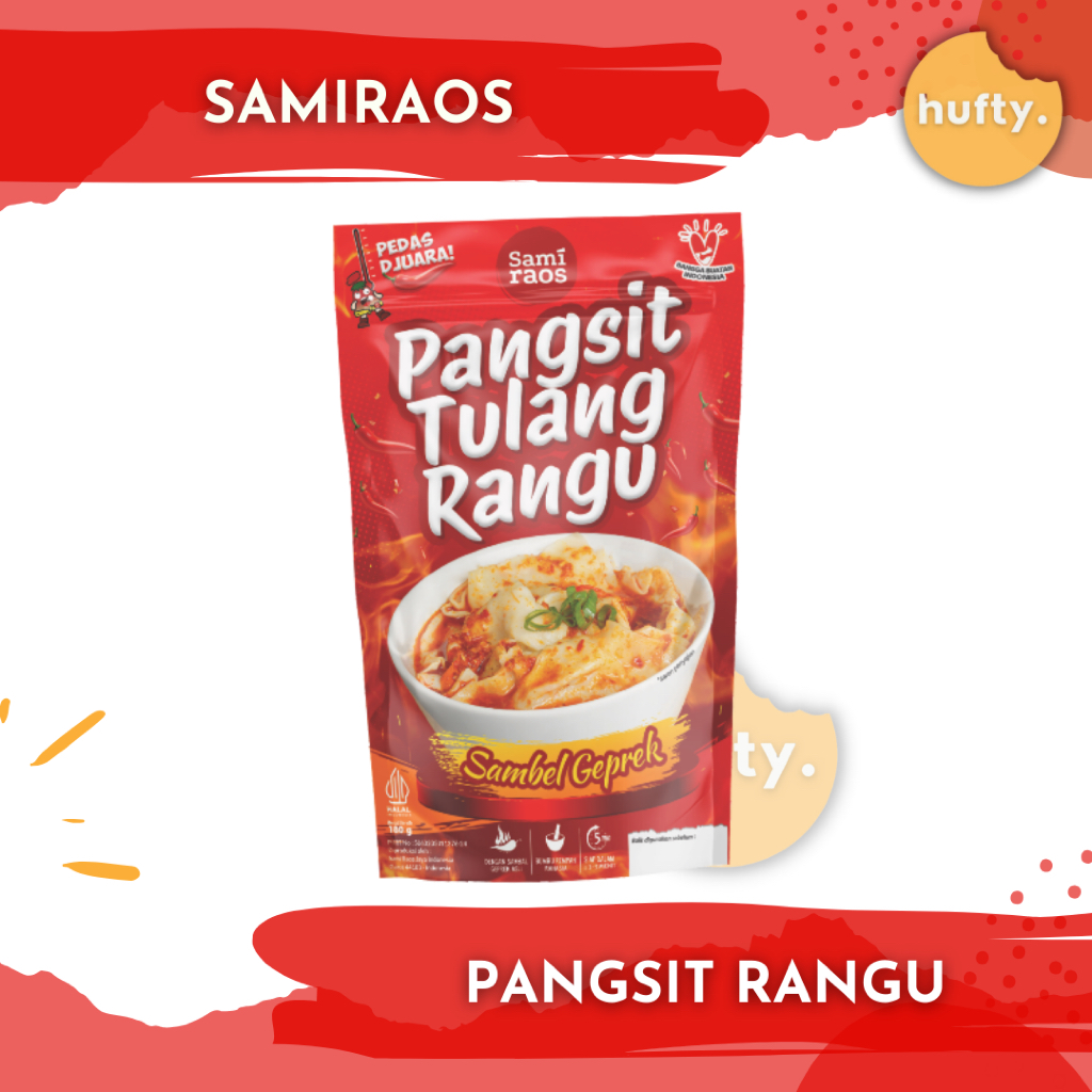 

PANGSIT TULANG RANGU SAMIRAOS HUFTY SNACK