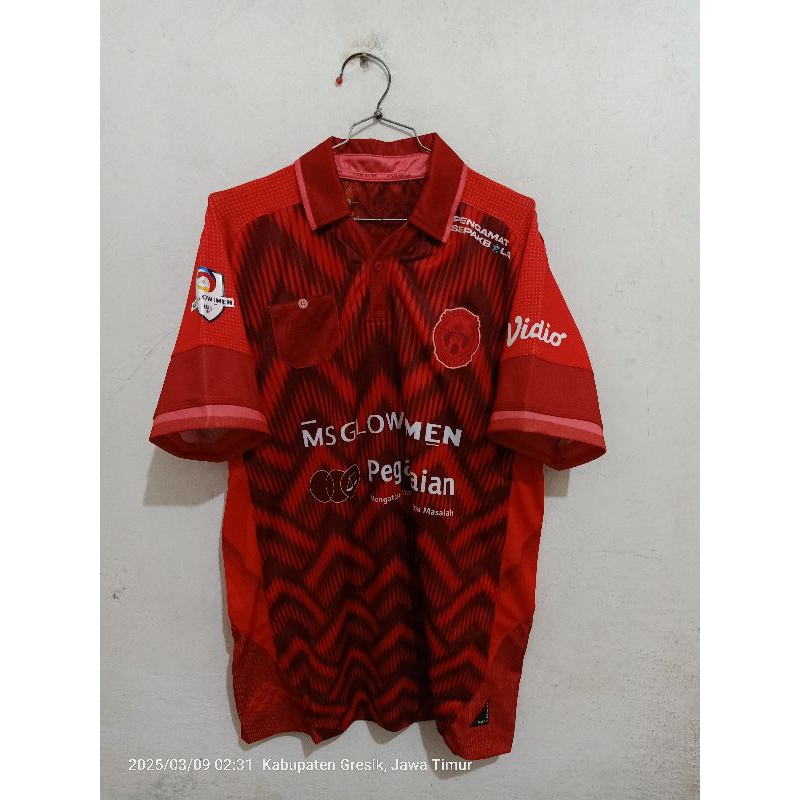 Jersey Persiba Bantul Home Liga 3 DIY 2021 Original Reds JOHAN
