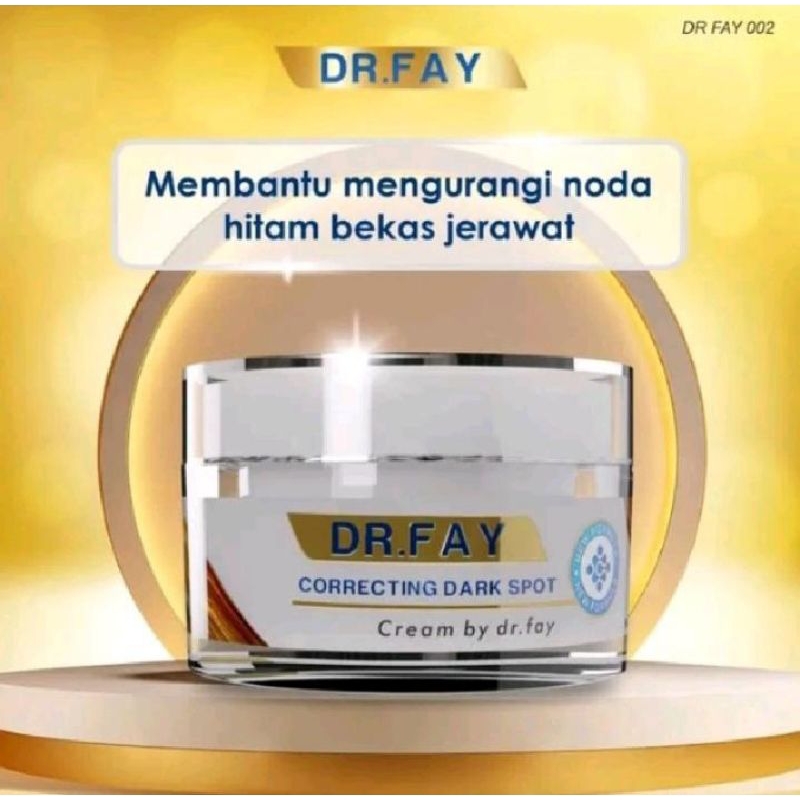 Skincare DR. FAY cream plek