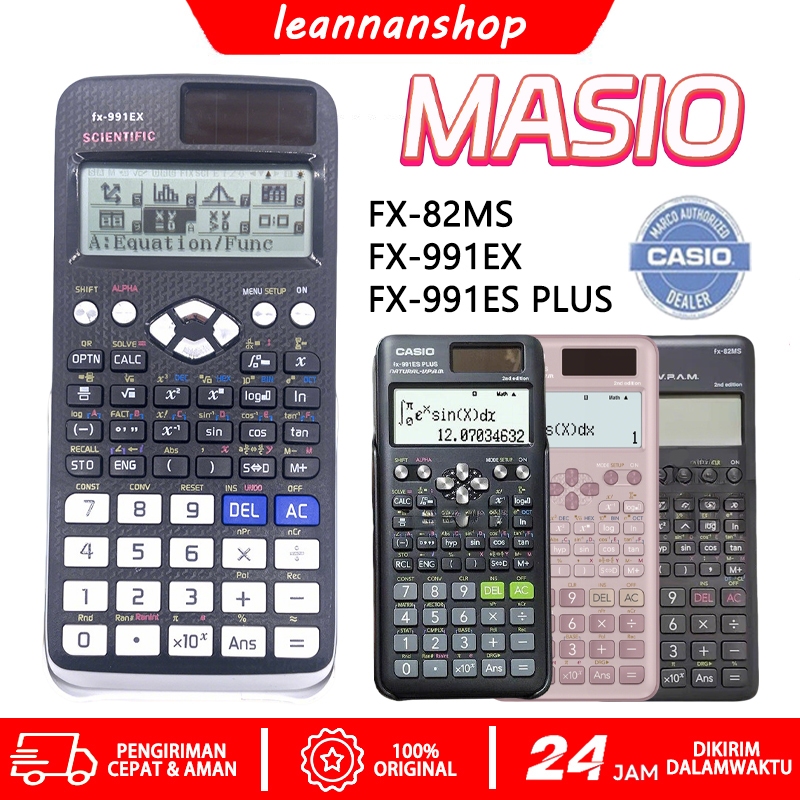 

Kalkulator Ilmiah CASIO fx-991EX Calculator Scientific fx-991 ES Plus